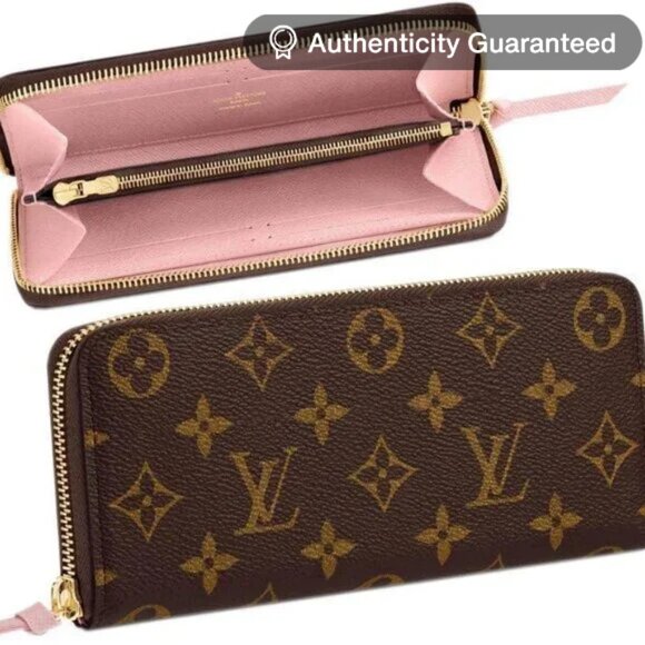 Louis Vuitton Handbags - 🌷Louis Vuitton Monogram Clemence Zippy Long Wallet Rose Ballerine Pink Interior